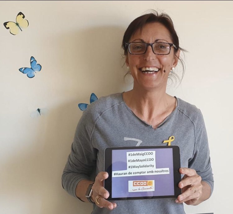 A les portes de l’1 de maig hauran de comptar amb nosaltres les <a href="/vetlladors/">Plataforma Vetlladors/es de Tarragona</a> SOM #educació i la defensem #inclusiva i de qualitat <a href="/ccoocatalunya/">CCOO de Catalunya</a> <a href="/CCOOeducacio/">CCOO Educació</a> <a href="/PachecoJpacheco/">Javier pacheco #OFENSIVACCOO</a> <a href="/mpulidogu/">Manel Pulido</a> <a href="/diabetikatipo3/">Ana</a> <a href="/martona_to/">Marta Cabello</a> <a href="/indepesCCOO/">Indepes CCOO 🎗</a> <a href="/cbrotomarco/">Kris Broto</a> <a href="/Martha_creixem/">Martha Lozano</a>