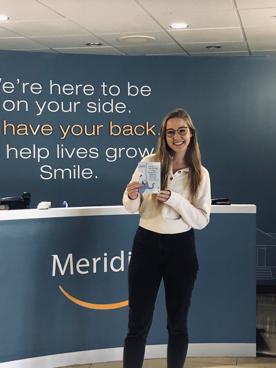 Becky! Congratulations on your 3 year Anniversary with <a href="/MeridianCU/">Meridian CU</a>! Looking forward to celebrating many more milestones! Glad to have you apart of #Boominbeamsville <a href="/MeridianCareers/">Meridian Careers</a> @beckylangmcu