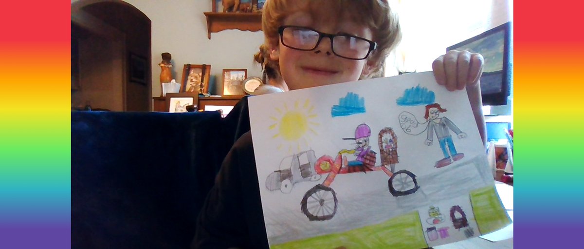 LW_PRIDE's tweet photo. #LW_Pride #ccsd A big Lakewood "shout out" to our bicycle safety poster contest participants!  Thank you Mr. Bacsardi, PE Teacher, for promoting this important topic and creating such a fun way to share during "Lakewood Learning at Home"! https://t.co/llCbRJwjUW