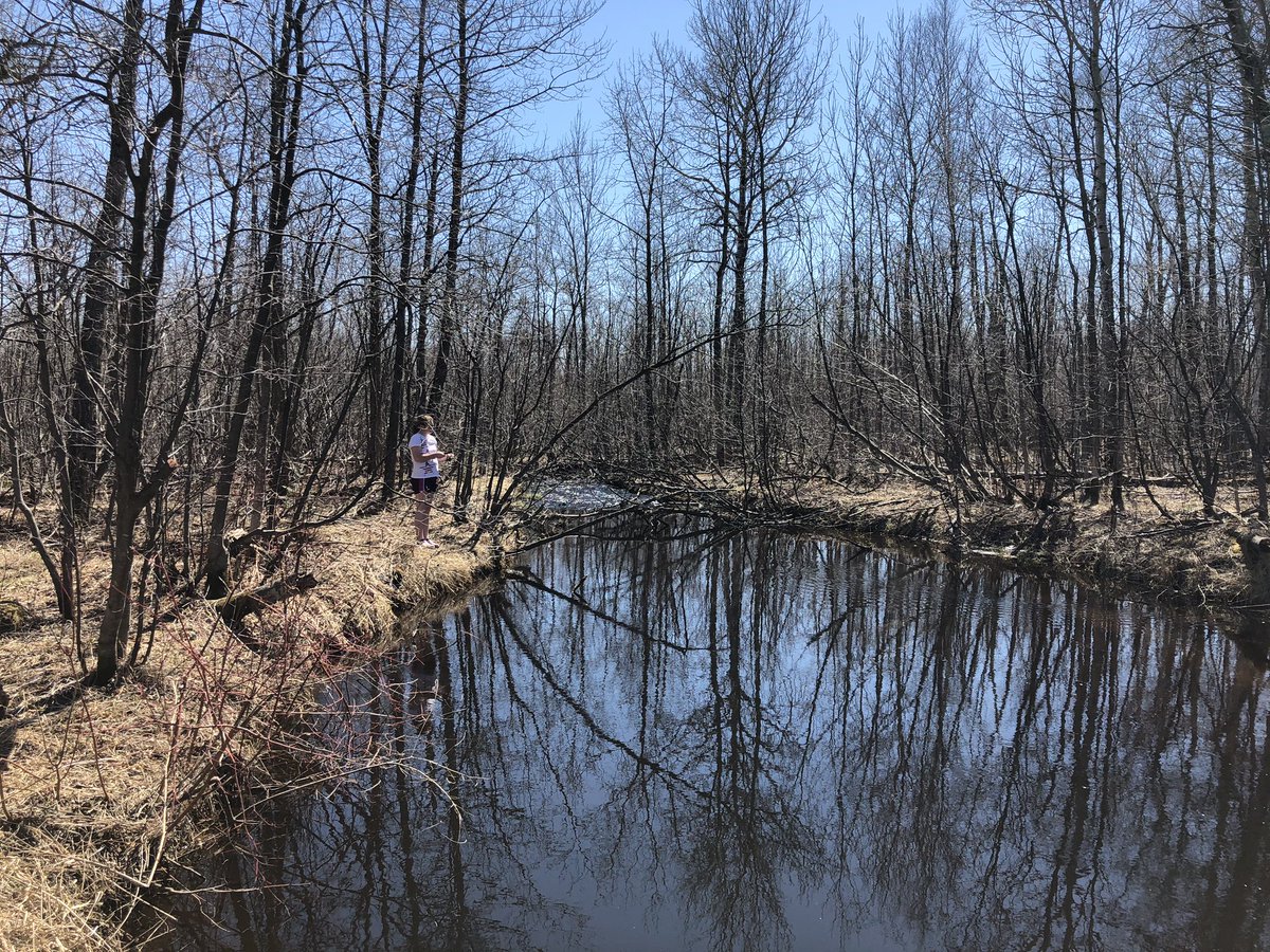 Took baby girl out for a ride in the Can-Am and fishing for some Brookies. I love the Northland. Gorgeous Spring day!