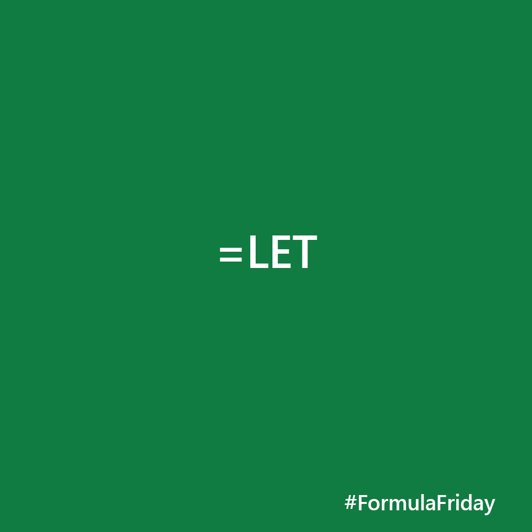 msexcel's tweet photo. Ever wished that you had a better way to re-use portions of your formula for easier consumption? 

LET your new best friend help. 😉 https://t.co/qAUut9GvKb #FormulaFriday