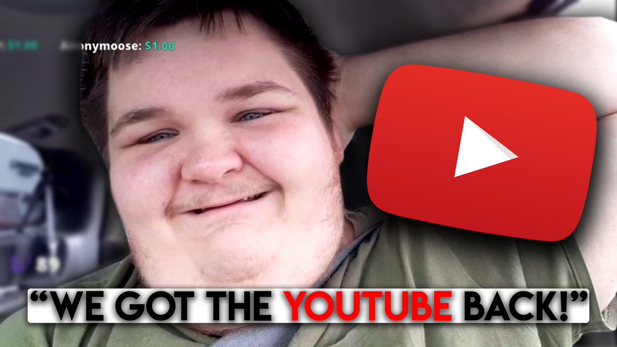 TwitchDailyDose's tweet photo. #Airsoftfatty just got his #YOUTUBE BACK!
FULL VIDEO BELOW!
https://t.co/1YAyZP7Aku
#Twitch #FullForce #toplivefails https://t.co/ttBxHHXXyv