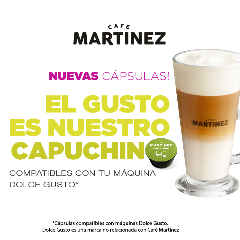 Café Martínez presenta su nueva línea de Cápsulas Compatibles | Trending  Media