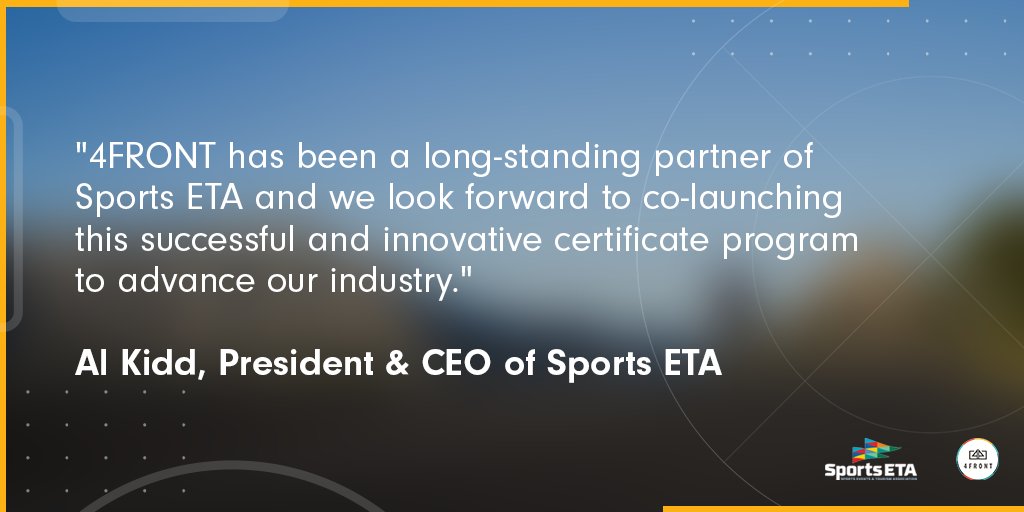 So incredibly proud &amp; #grateful4 the opportunity to partner with the <a href="/Sports_ETA/">Sports Events & Tourism Association</a> on this new Sports Tourism Innovation Certificate. The first session is May 6th– secure your spot! 📅

Register ➡️ bit.ly/SportsETA0428