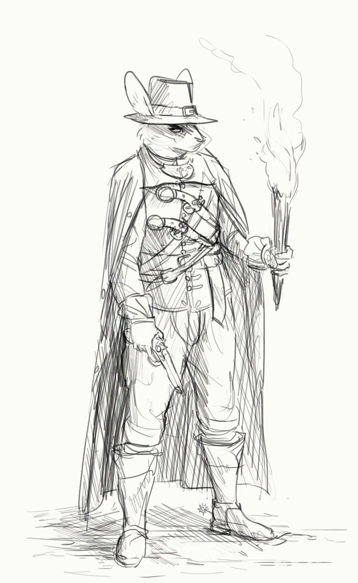 . @BigLugBun but as an actual witch hunter from the 17th century. 