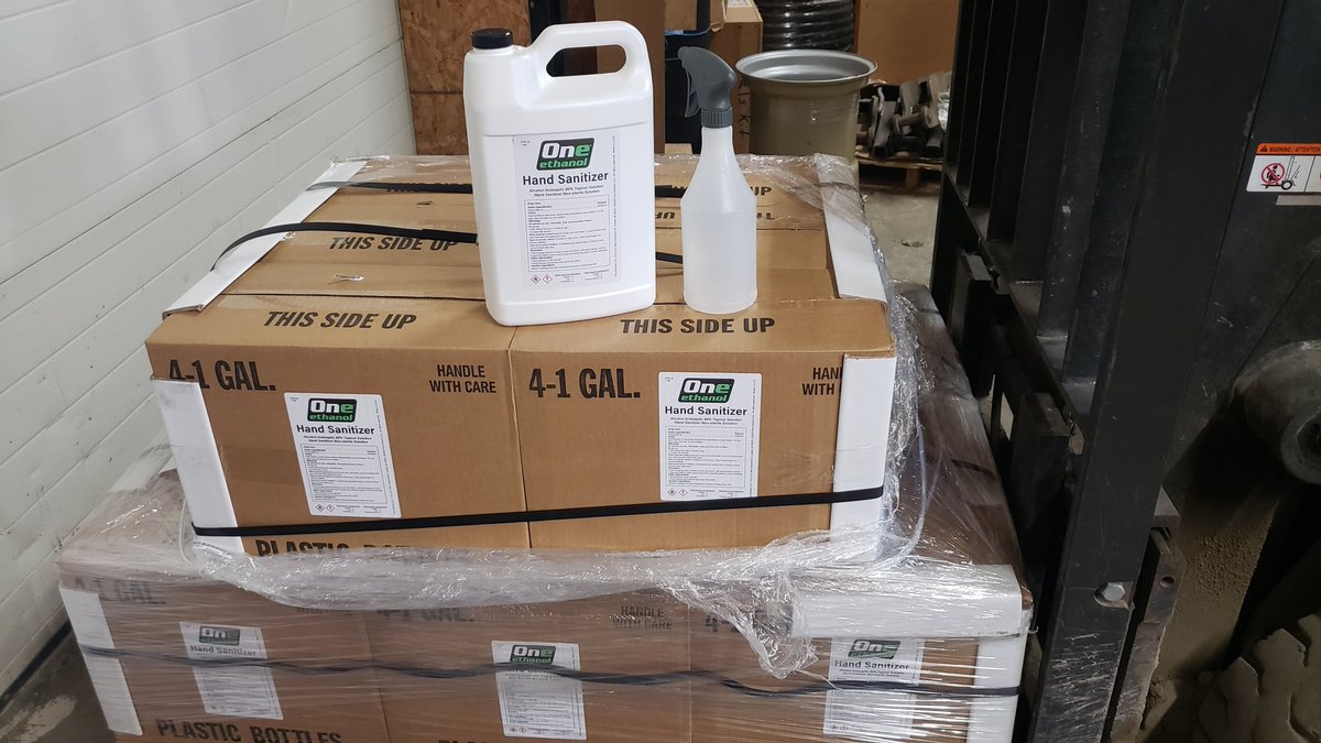 MattStraeter's tweet image. Thank u America Farmers for growing corn, One Ethanol and Carbon Green BIOENERGY in MI for making hand sanitizer! We now have available at New Holland Rochester! @ZL1DER @NHAgriculture @oneethanol