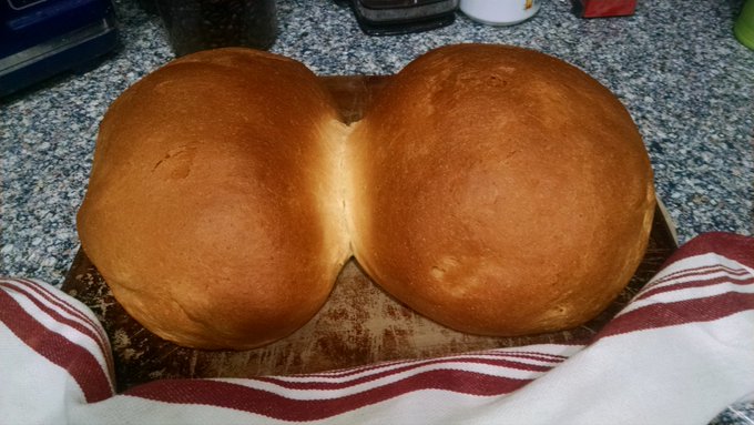 Baking fresh bread! Is it dinner yet? https://t.co/LfBH44OMV1