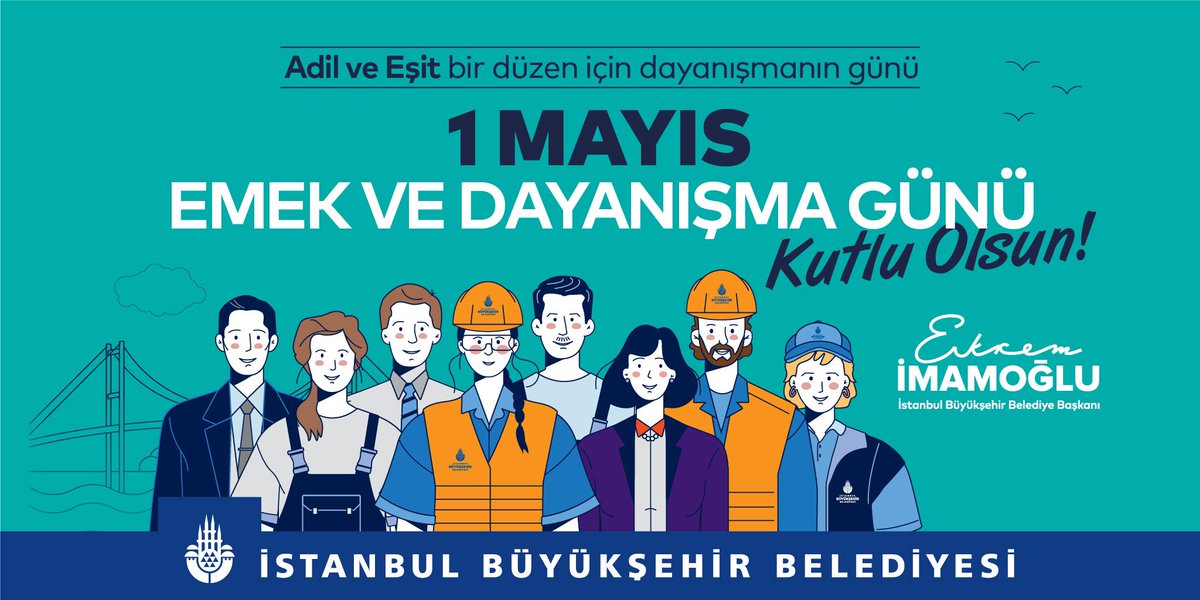 Yaşamın her alanında üretenlerin, alınteri ile hayata değer katanların, özveriyle günlük yaşam devam etsin diye çabalayanların, hiç tanımadığı insanların sağlığı için gece gündüz çalışan isimsiz kahramanların... tüm emekçilerin  
#1Mayıs Emek ve Dayanışma Günü Kutlu Olsun!