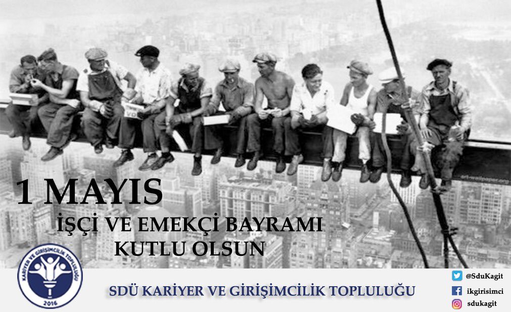İnsan hayatında en yüce değer olan emeğin, alın terinin, üreterek çalışma gücünün kutlandığı bu günde tüm işçilerimizin 1 Mayıs İşçi ve Emekçi Bayramı kutlu olsun.