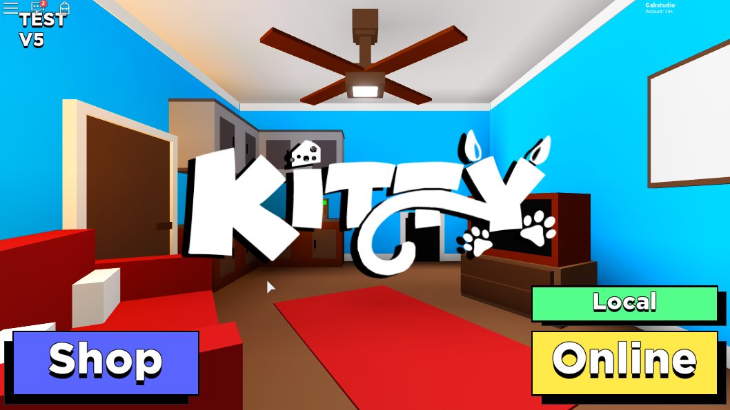 Gab on X: #Roblox #RobloxDev #Kitty Would you like a multiplayer mode and  another that you can play only with the bot?  / X