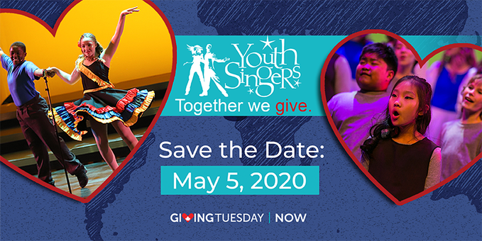 crescendoysc's tweet photo. On #GivingTuesdayNow, we will stand together in unity with people from all over the world to express gratitude to all who support us and value the universal language of music. Join us online May 5th for a day of gratitude, giving and unity. #GivingTuesdayCA @YouthSingers https://t.co/YbF25tDSBe