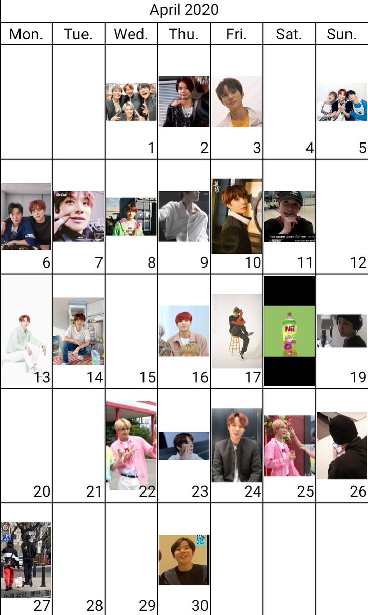 Good Bye April, Hello May We didn't got many Jelfies but April was still a prosperous month for Jungwoo contents I hope we get more Jelfies this May  #JUNGWOO  #NCT127    #정우