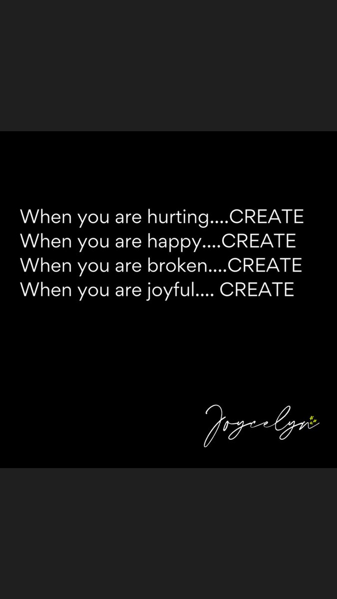 Desire_Truth_'s tweet photo. How are you utilizing this time? Other than prayer, #Creating is when we are closest to God. 
Creating is a #DeepDive into #Spirit, as you are tapping into the God invested in You. 
God is a Creator. God is THE MASTER Creator. God made you in their image.

What are you Creating? https://t.co/u6AfvPTVli