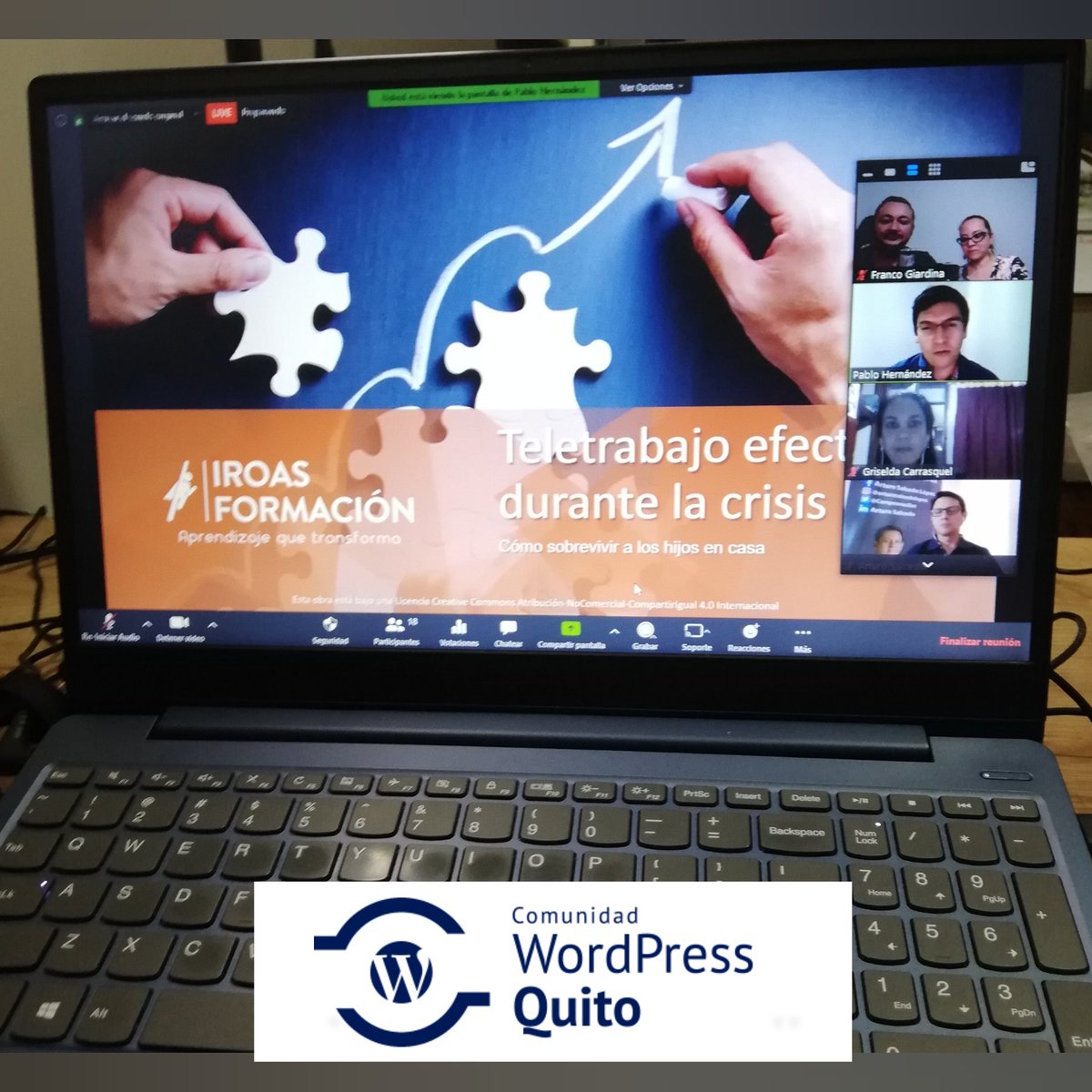 🔴Ya EN DIRECTO🔴

Empezamos con Pablo Hernández <a href="/otakupahp/">Pablo Hernández</a> con su tema Teletrabajo efectivo durante la crisis 

ÚNETE 👇
m.facebook.com/story.php?stor…