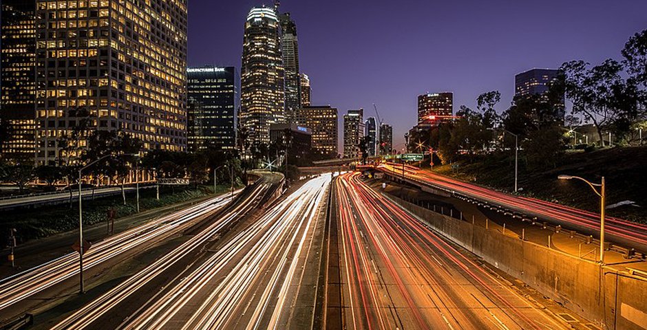 downtown la freeways