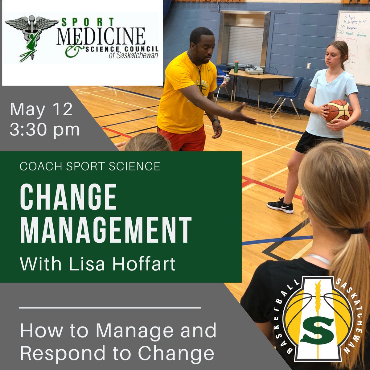 basketballsask's tweet photo. Check out our Coach Sport Science Online series! 

💻 1 Hour Zoom Sessions 
💰 Sessions are FREE
🏀 Basketball Coaches 
🗓 Starts May 12th

Send your First/Last name + which sessions you would like to attend to basketball@basketballsask.com https://t.co/gRoIDwy3aE