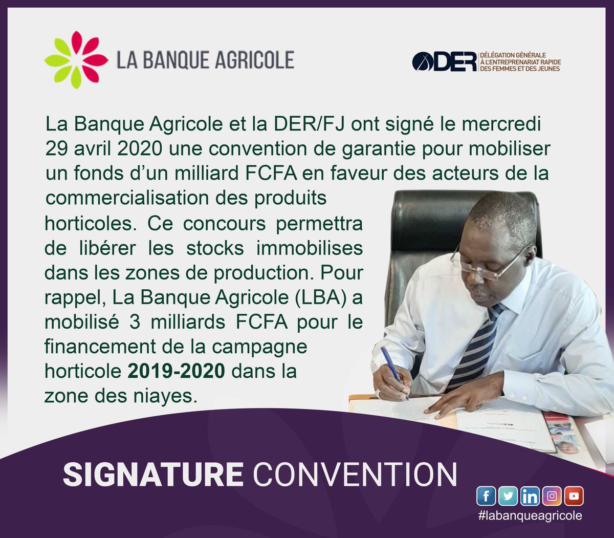 La Banque Agricole tweet media