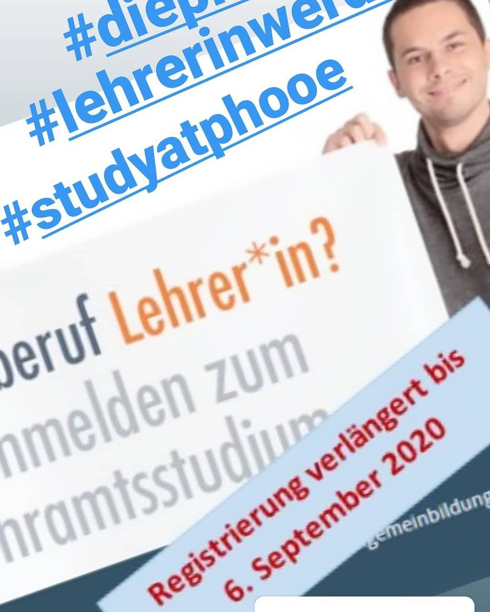 Lehramt studieren an der PH OÖ
alle Infos zum Aufnahmeverfahren findet ihr unter: ph-ooe.at/anmeldung.html