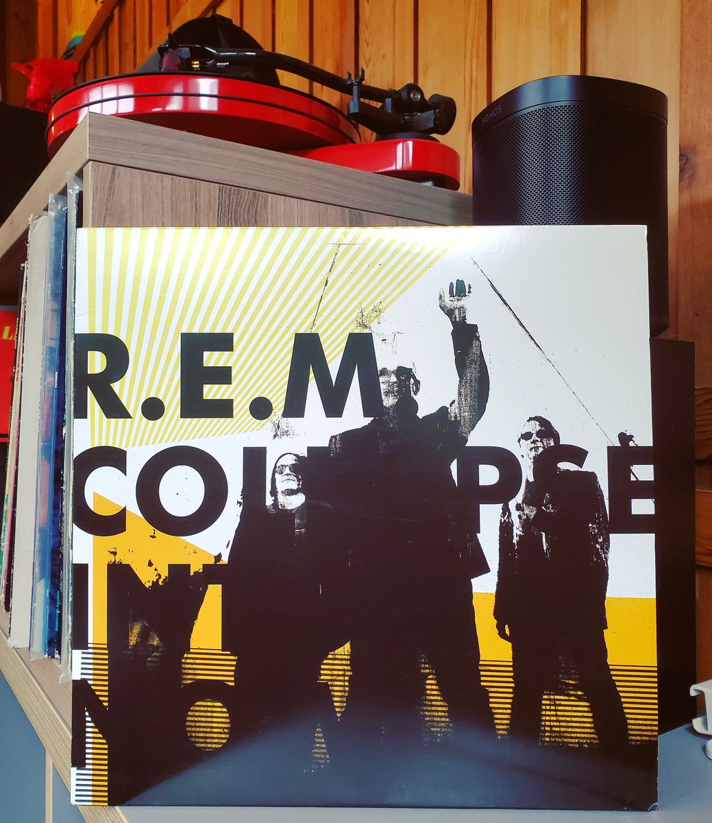mateocombs's tweet photo. On the turntable tonight...latter day R.E.M.
#REM #CollapseIntoNow https://t.co/imWZ0ezurS