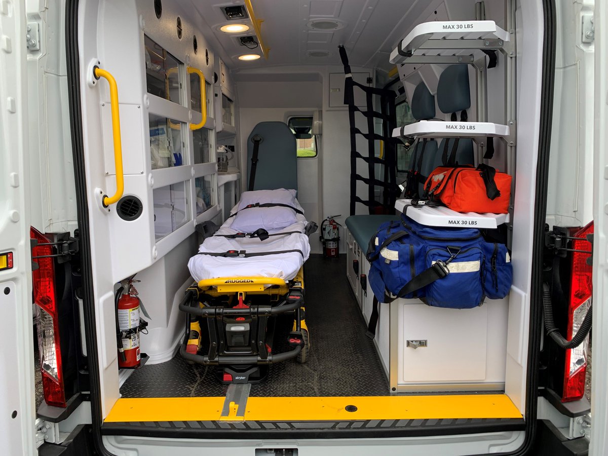 AmericanEMS's tweet photo. The latest new additions to our fleet! #AmericanEMS #StarkSummitAmbulance #HealthcareHeroes https://t.co/VuypWJmkNV