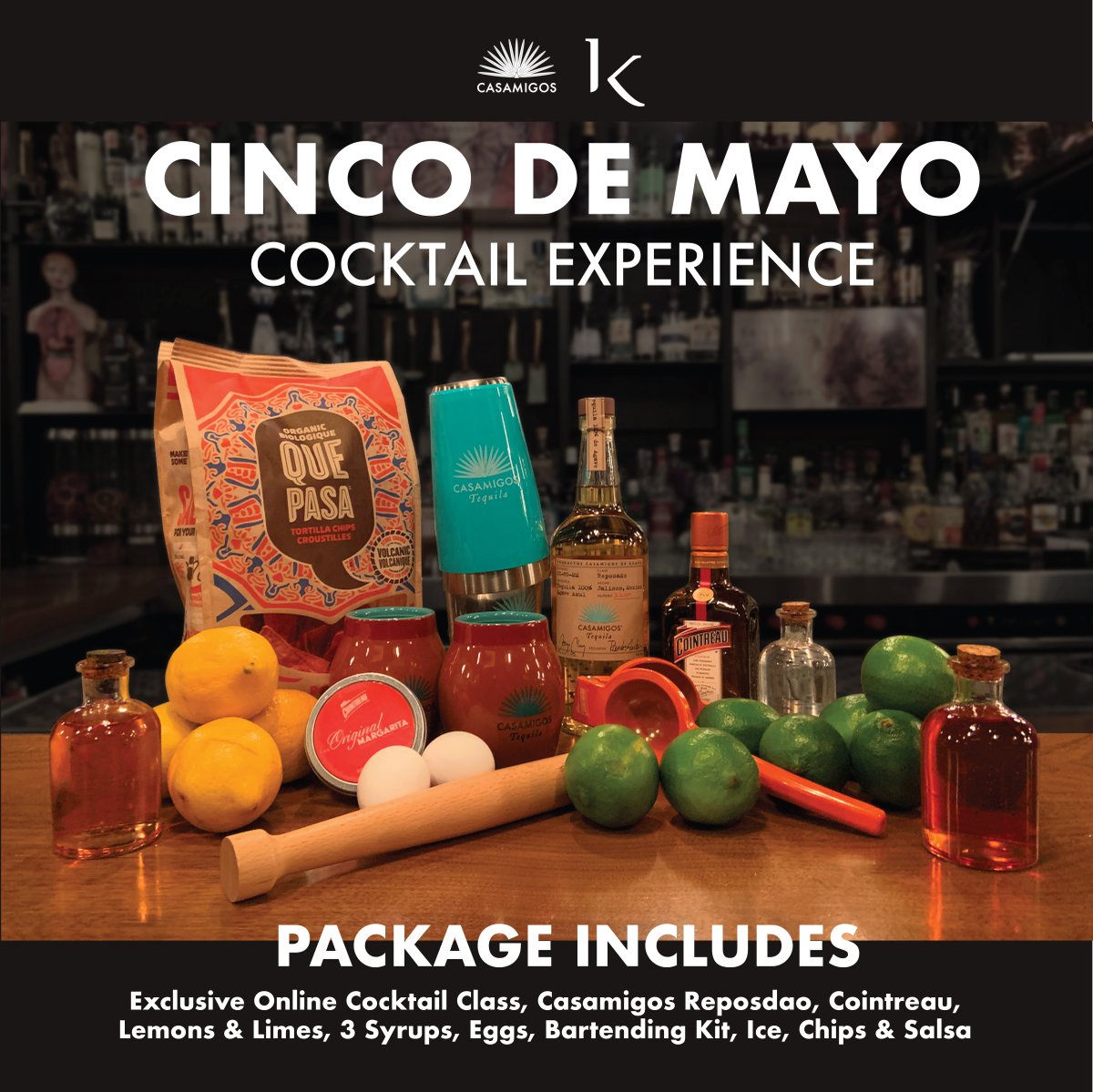 We miss you! So we're throwing a party...at your house!
Join us Tuesday, May 5 at 7:00pm for a <a href="/Casamigos/">Casamigos</a> #CocktailParty.
Follow this link to purchase your #CincoDeMayo #CocktailKits which includes your pass to the party!
#StayHome
ow.ly/TY8w50ztyl2