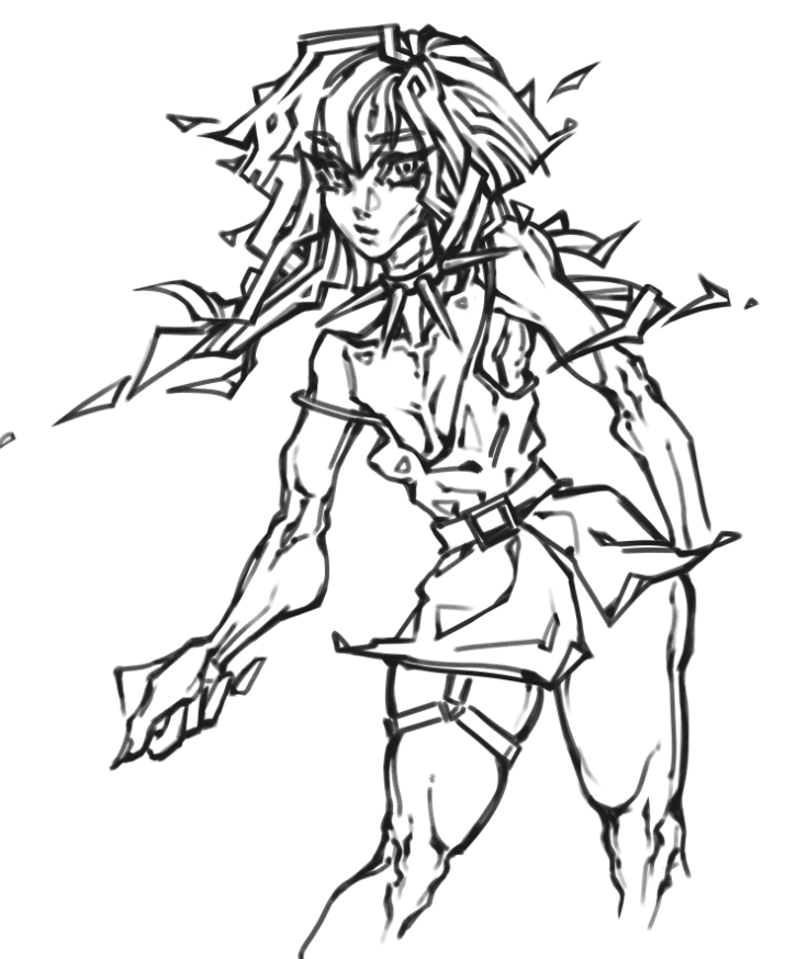 todays sketches, still scared t color/paint
#art #sketch #manga #photoshop