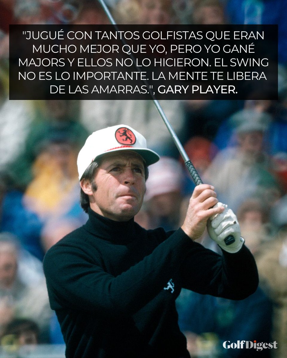 ¿Quién es el mejor?
Thx, Gary Player .
🙌