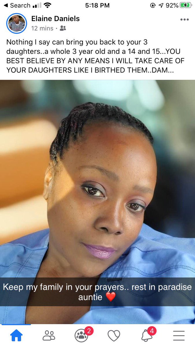 JUSTOMOBBIN's tweet photo. Today i got the sad news that my aunt died at such a young age, leaving behind 3 kids. Sadly she had no insurance. I’m asking for the twitter world to share this tweet and help out if you can. RT &amp; Share so we can get her to rest properly thank you. https://t.co/0LsUefl6A1