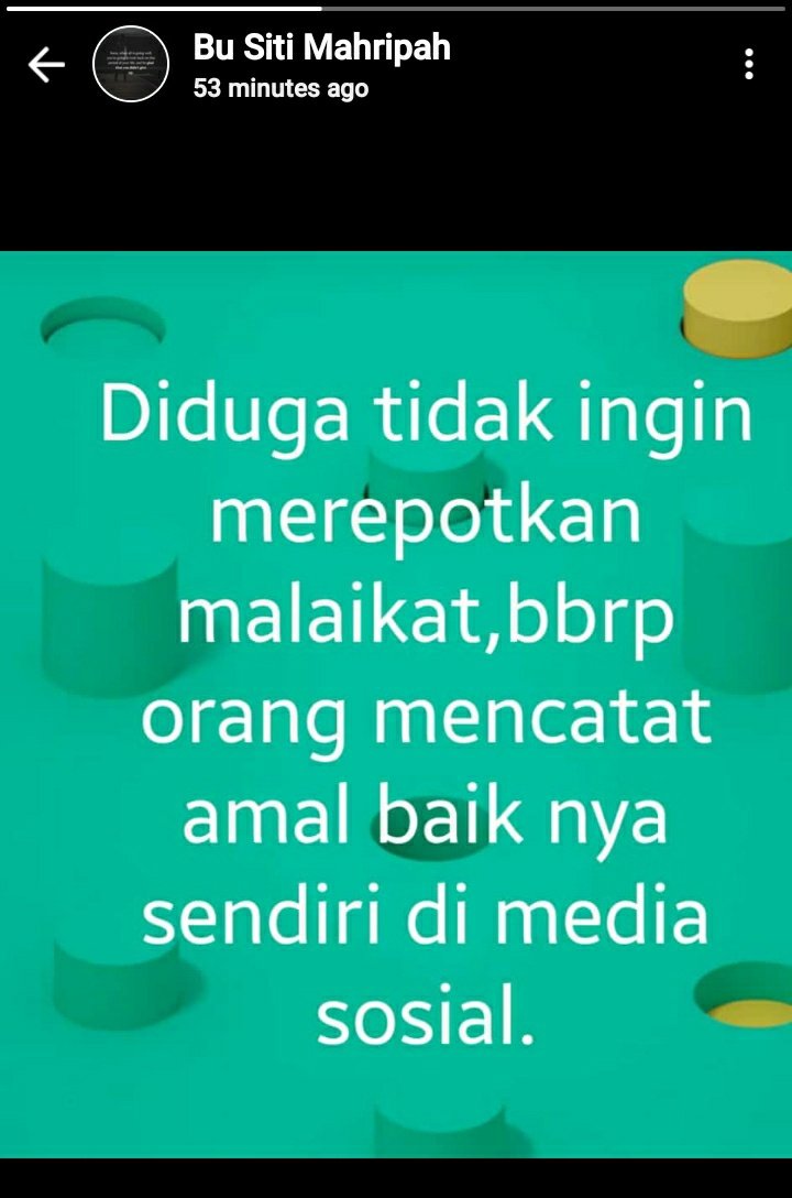 Kuliah Subuh termantap datang dari Ibu Dosen~

Selamat beribadah, bagi yg beribadah