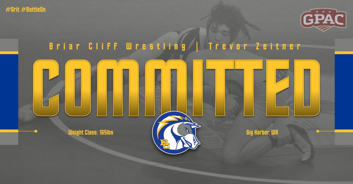 Another stud headed to "The Cliff"!

103-27 career record
3x State Qualifier
2020 State Runner-Up
1x Regional Champ
3x Conference Placer, 1x Champ
3x Freestyle State Placer
3.17 Cumulative High School GPA

Join us in welcoming Trevor to the family!
#BattleOn #Grit
