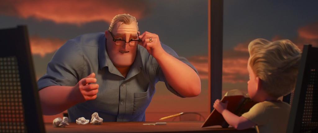 Mr. Incredible Becomes Math 