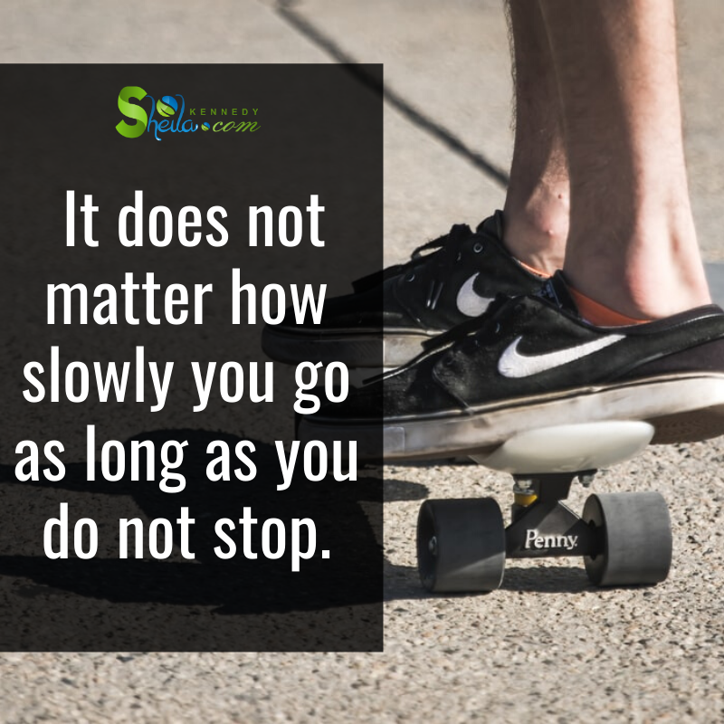 We all know that to progress in life we need to act and continuously work towards achieving our goals.