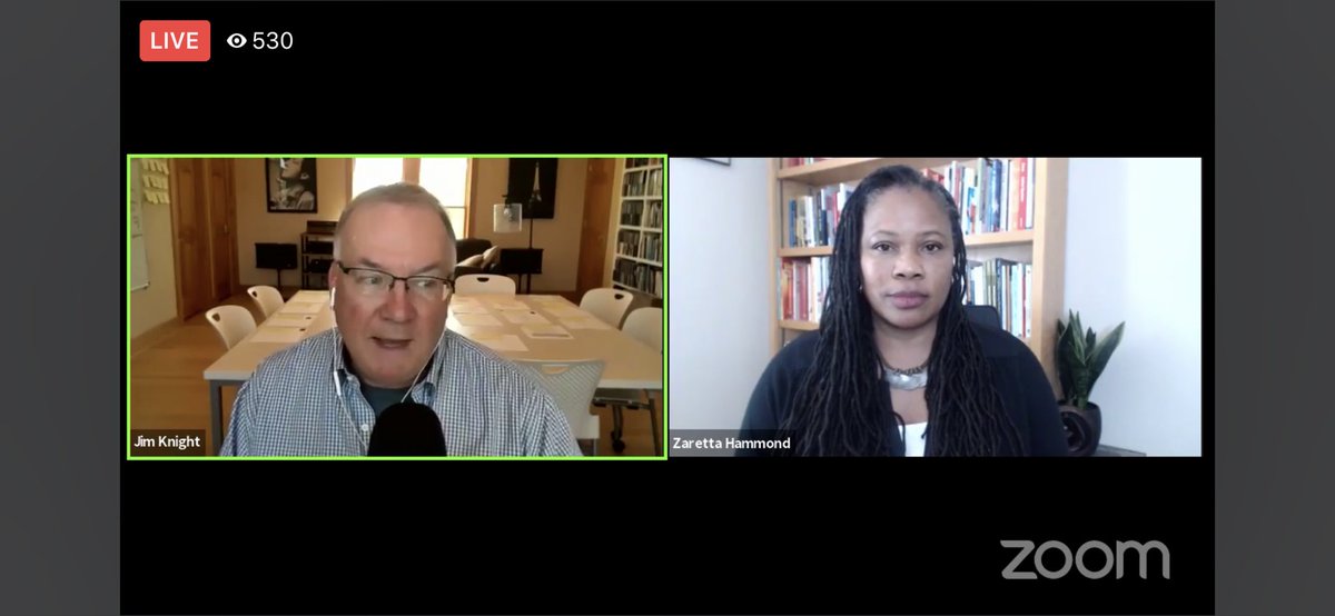 “Competence precedes confidence.” “When we know we are getting better at something, we lean into it more.” The words of <a href="/Ready4rigor/">Zaretta Hammond</a> , Zaretta Hammond, continue to inspire me! Thank you for opening this conversation up to everyone, <a href="/jimknight99/">Jim Knight 🇺🇦</a> #oakpark97 #julianworks