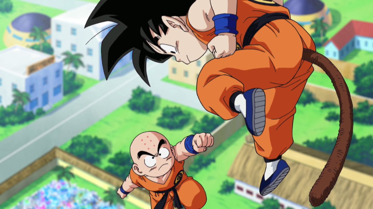 Goku vs Krillin Dragon Ball chapter 125 Dragon Ball episode #095 Dragon Bal...
