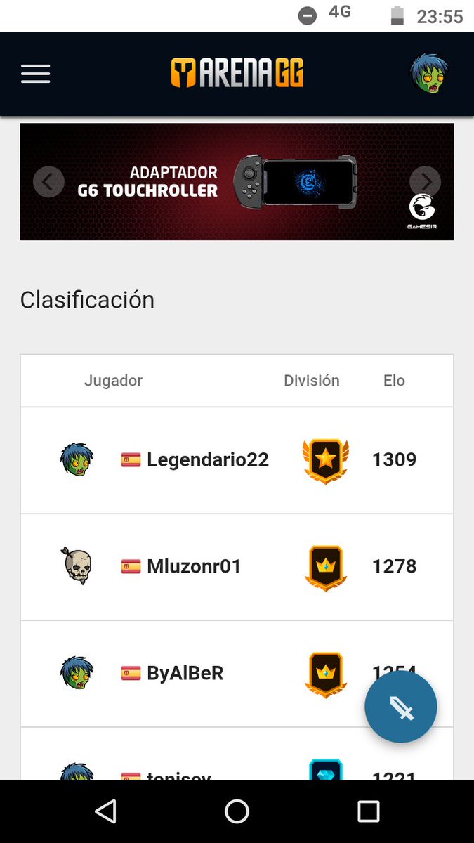 Quedo top 1 en ArenaGG está temporada. Amazing