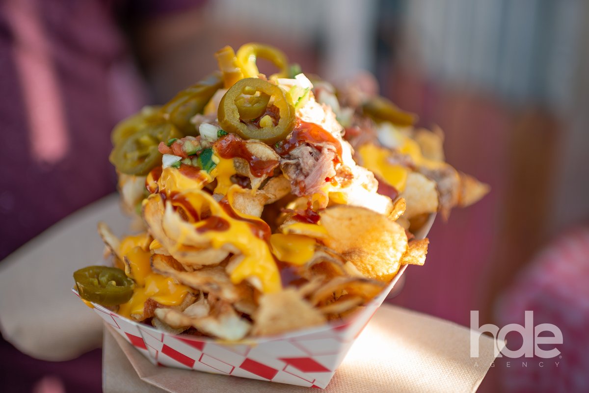 What #comfortfood having you been indulging in at home?

We’re craving these loaded BBQ nachos from <a href="/BBQBEERFESTIVAL/">102.5 KNIX BBQ & BEER FESTIVAL</a>