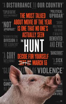 The Hunt (2020)Frankly one of the best movies to come out this year (IMO), this is a ruthless satire about political correctness, misinformation in the internet age, the dangers of cancel culture and left/right wing politics It& #39;s absolutely amazing