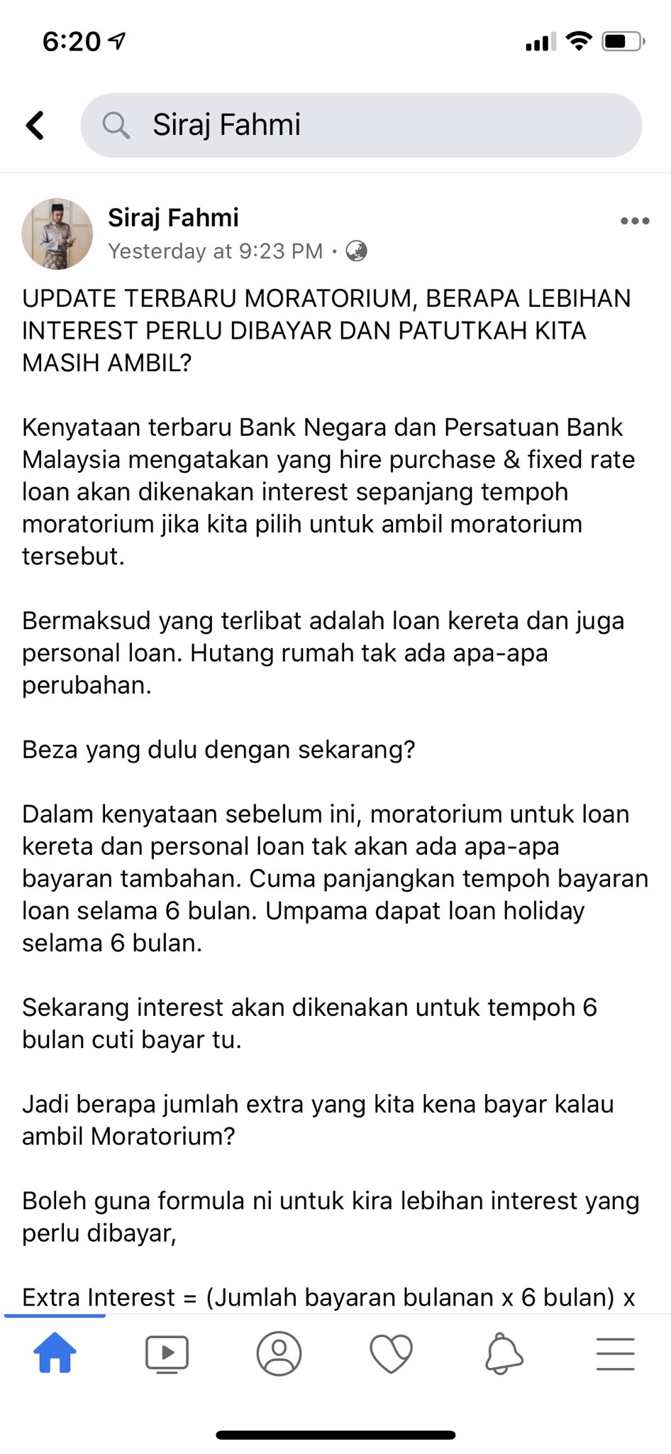Moratorium bank persatuan