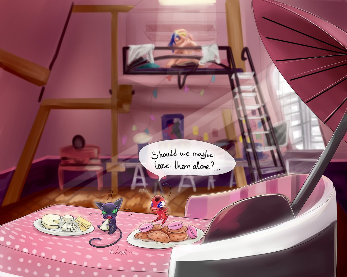 oriollie's tweet photo. Day 24: Kwami Visits
Just two legally adult friends sunbathing together ππ»
#adrinetteapril2020 #mlb #miraculouslabybug #miraculous #ladybugfanart #adrien #adrienagreste #marinette #marinettedupaincheng #adrinette #mlbpost #miraculouslb #miraculous_lb #ladybugart #mlbfanart https://t.co/DHWxBi9evJ