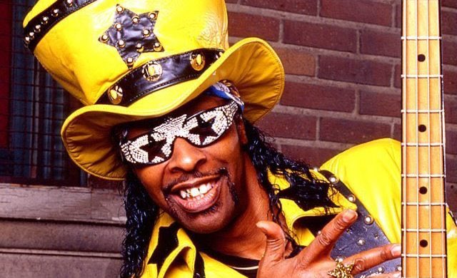 3 year old daughter playing with her mum’s phone managed to randomly end up making the amazing <a href="/Bootsy_Collins/">Bootsy Collins</a> in emoji form. Clever, funky girl.