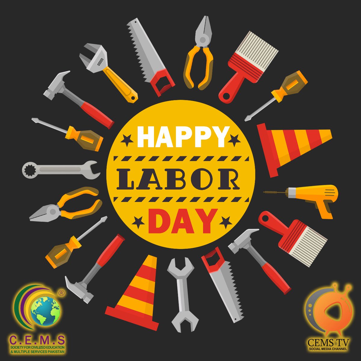 cemspakistan's tweet photo. Happy Labor Day to All those who put efforts to enlighten other's future. As without Labor nothing Prospers, salute to all hardworkers....
#LabourDayMay2020 
#laboursday 
#Aviate_To_Summit
#The_CEMS_Pakistan
Regards,
Team CEMS Pakistan https://t.co/clRbEuGCVZ