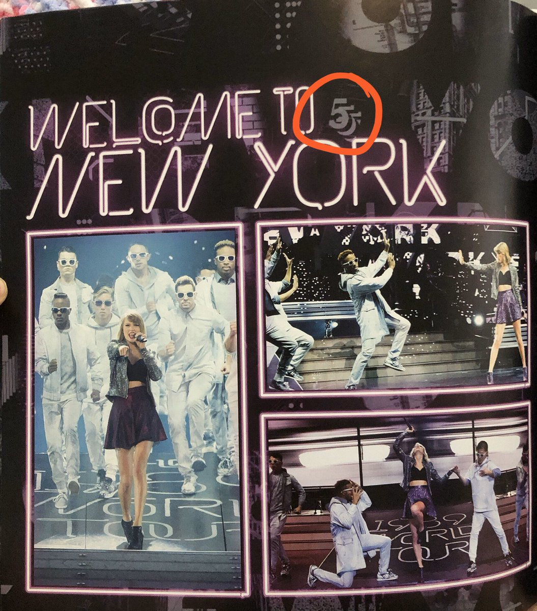 Look I know this is a reach but she’s looking out the window at NYC in The Man, & since 5/22 keeps popping up, I thought I’d mention there’s a 5/22 (and a fence ) in the Welcome To New York tour graphics  @taylornation13  @taylorswift13