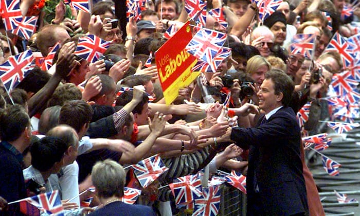  #OTD 1997. Labour Landslide. On a swing of 8.8%, Labour win 418 seats giving Tony Blair a majority of 179. In their worst election defeat since 1906 the Conservative's retain just 165 MPs, with their smallest share of the vote since 1832. The story of the campaign 