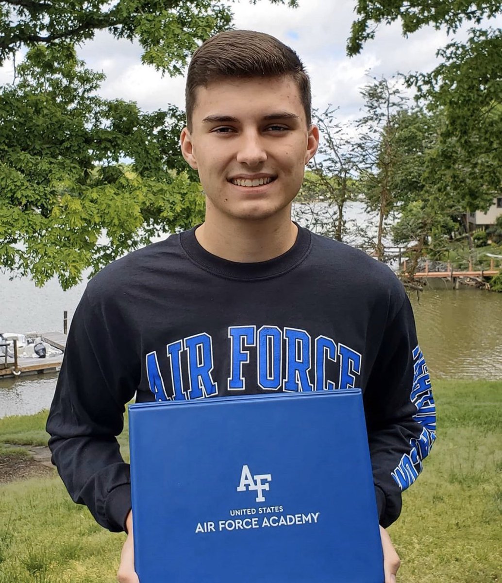 It’s official! Asa accepted his Appointment to the United States Air Force Academy. Congratulations and Aim High 🇺🇸🍀🦅✈️ #SC951 #USAFA #aimhighflyfightwin