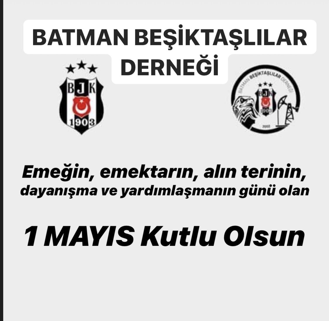 veysiar10's tweet photo. Emeğin, emektarın, alın terinin, dayanışma ve yardımlaşmanın günü olan 1 Mayıs’ımız kutlu olsun. https://t.co/vqXIxZY5F9
