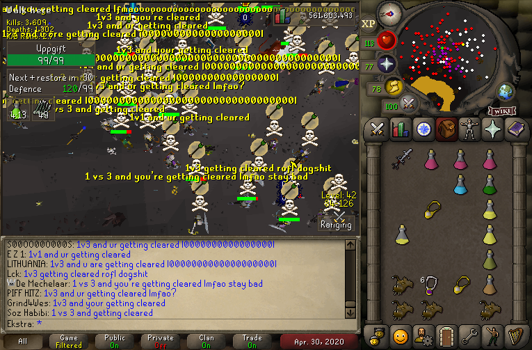 DivineForces's tweet photo. You know it's time to find new allies when 3 entire clans can't deal with just DF 😩 https://t.co/Gra59SRRRH