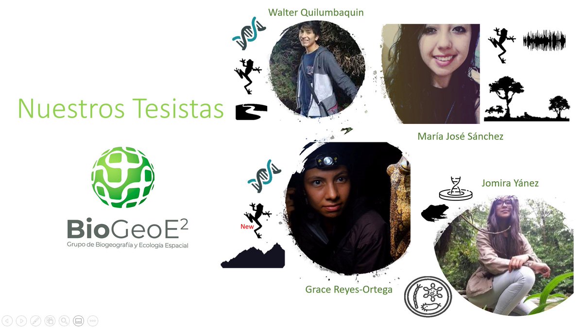 biomauro_rtg's tweet photo. Iniciamos actividades con estudiantes e investigadorxs del Grupo de Biogeografía y Ecología Espacial (#BioGeoE2) de @u_ikiam
Muy motivante la oportunidad de formar y aprender de jóvenes con un ganas inmensas por desarrollar #ciencia. https://t.co/AHyNTJOilN