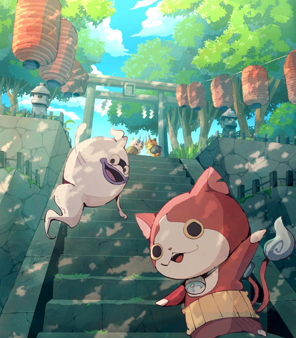 妖怪ウォッチ絵いろいろ おっちは主役トリオの関係性が可愛すぎるしキャラデザが本当 おあま のイラスト 妖怪ウォッチ絵いろいろ おっちは主役トリオの関係性が可愛すぎるしキャラデザが本当 おあま のイラスト