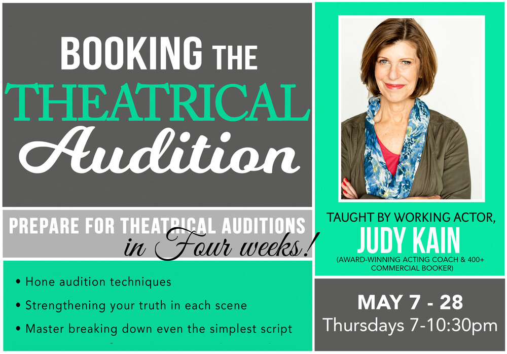 KeepItRealActin's tweet photo. Judy Kain is teaching the next session of Booking The Theatrical Audition!
Sign up now for 4 weeks of film & television booking secrets: https://t.co/T77EXrKG40
#actorslife #laactor #actingclass #virtualactingclass https://t.co/ps5Zt4TrVk