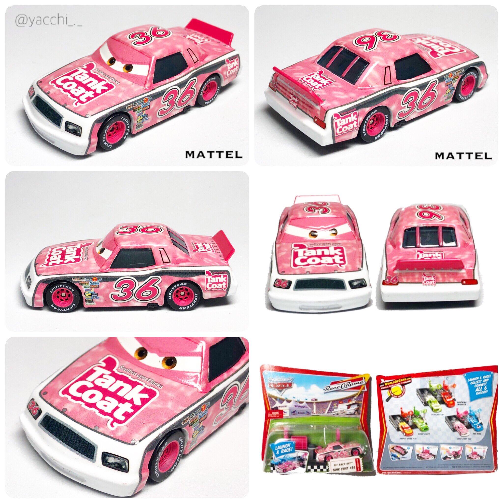 カーズ マテル　Tank Coat REB MEEKER NO.36 TANK COAT CARS3版